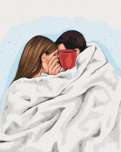 Картина за номерами "Кава на двох &copy;Alla Berezovska" BS54224 40&times;50 см 56493 фото