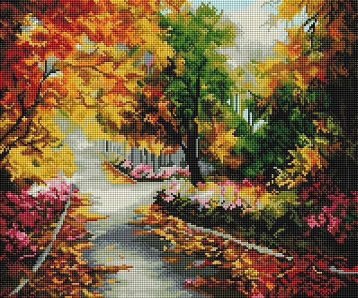 Алмазна мозаїка "Красива осінь" 40*50 см SP041 SP041 фото