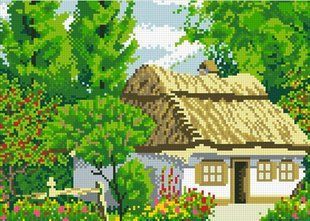 Алмазна мозаїка "Літо" 25*35 см АМП-127 АМП127 фото