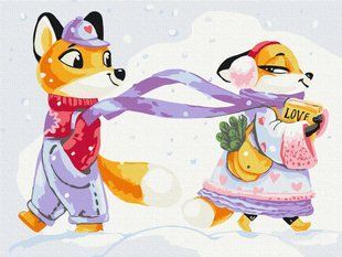 Картина за номерами "Руденька Любов &copy; Kateryna Branchukova" KBS0137 30&times;40 см 45660 фото