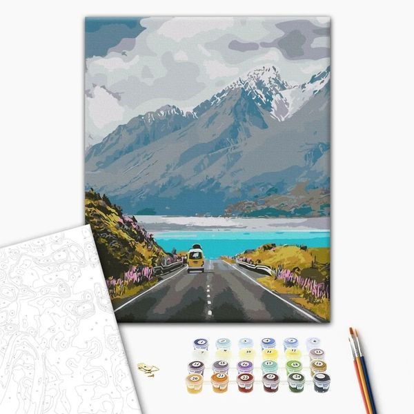 Картина за номерами "Мандрівка в гори" BS31640 40&times;50 см 40394 фото