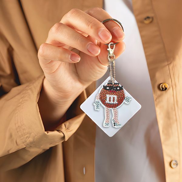 Набір брелоків "M&M's" 6 шт BR26 BR26 фото