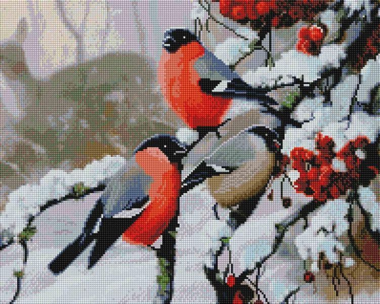 Алмазна мозаїка "Снігурі" 40*50 см SP035 SP035 фото