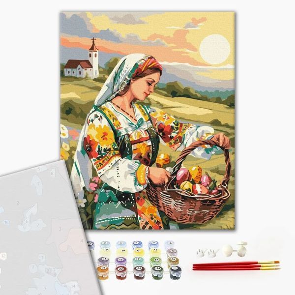 Картина за номерами "Великодній світанок" PBS53945 40&times;50 см 53623 фото