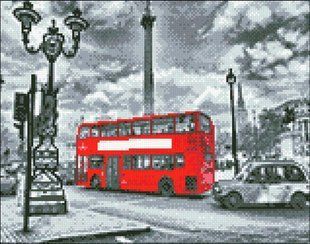 Алмазна мозаїка "Вулиця Лондона" 30*40 см АМС-115 AMC115 фото